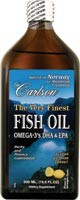 Carlson's The Very Finest Fish Oil Lemon Flavor 500ml