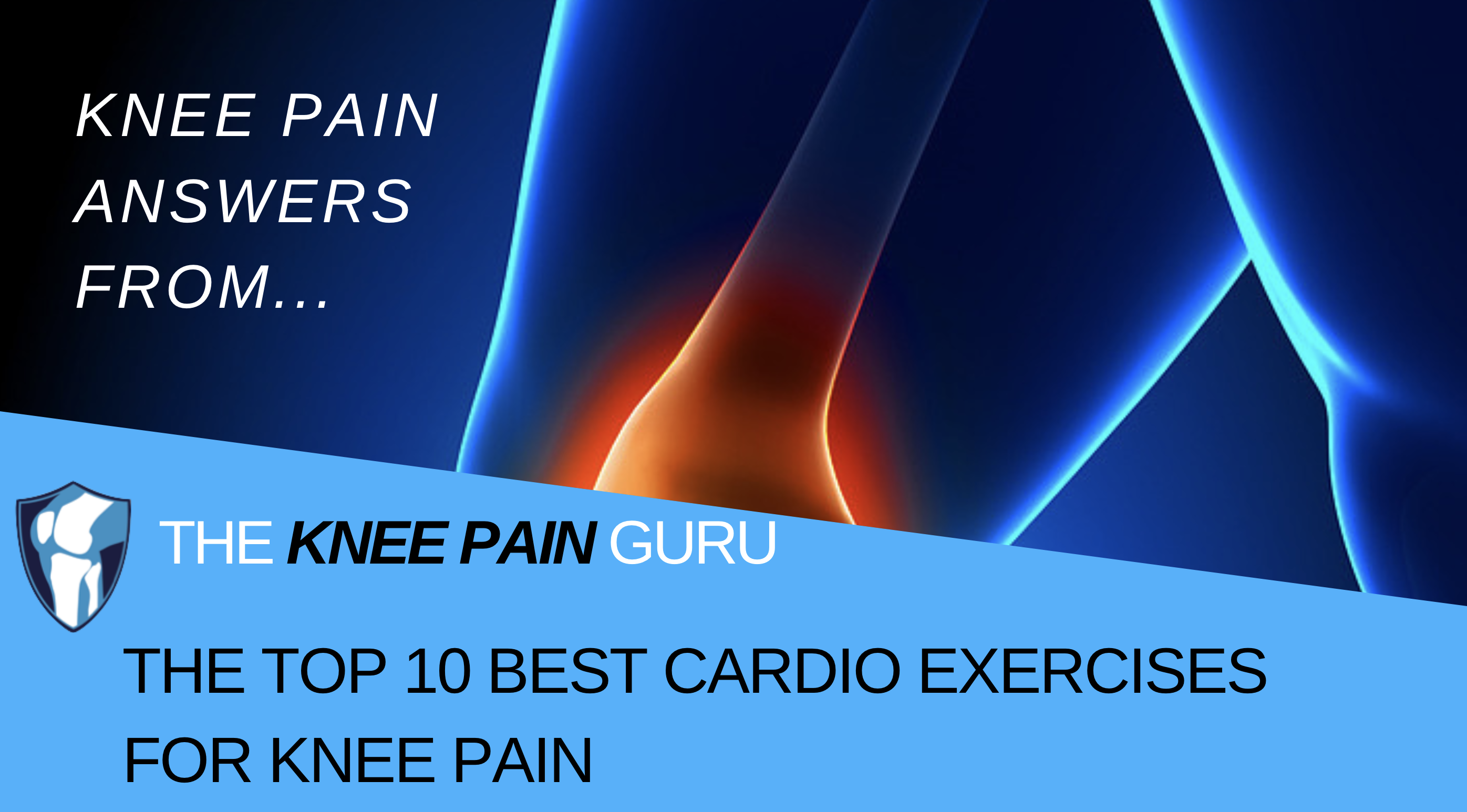 Best cardio discount for knee pain