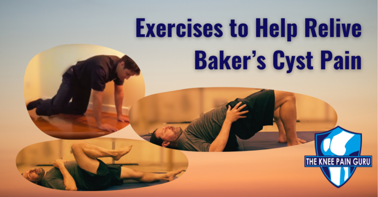 There are many exercises that help to relieve baker's cyst pain. Some are more effective than others and there are some that don't work at all! Today we'll focus on a few exercises that'll make a huge difference to relieve baker's cyst pain.